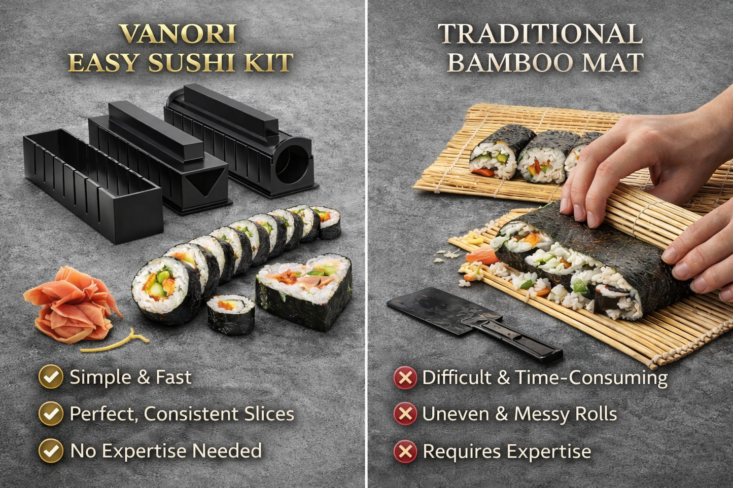 Vanori Sushi Set