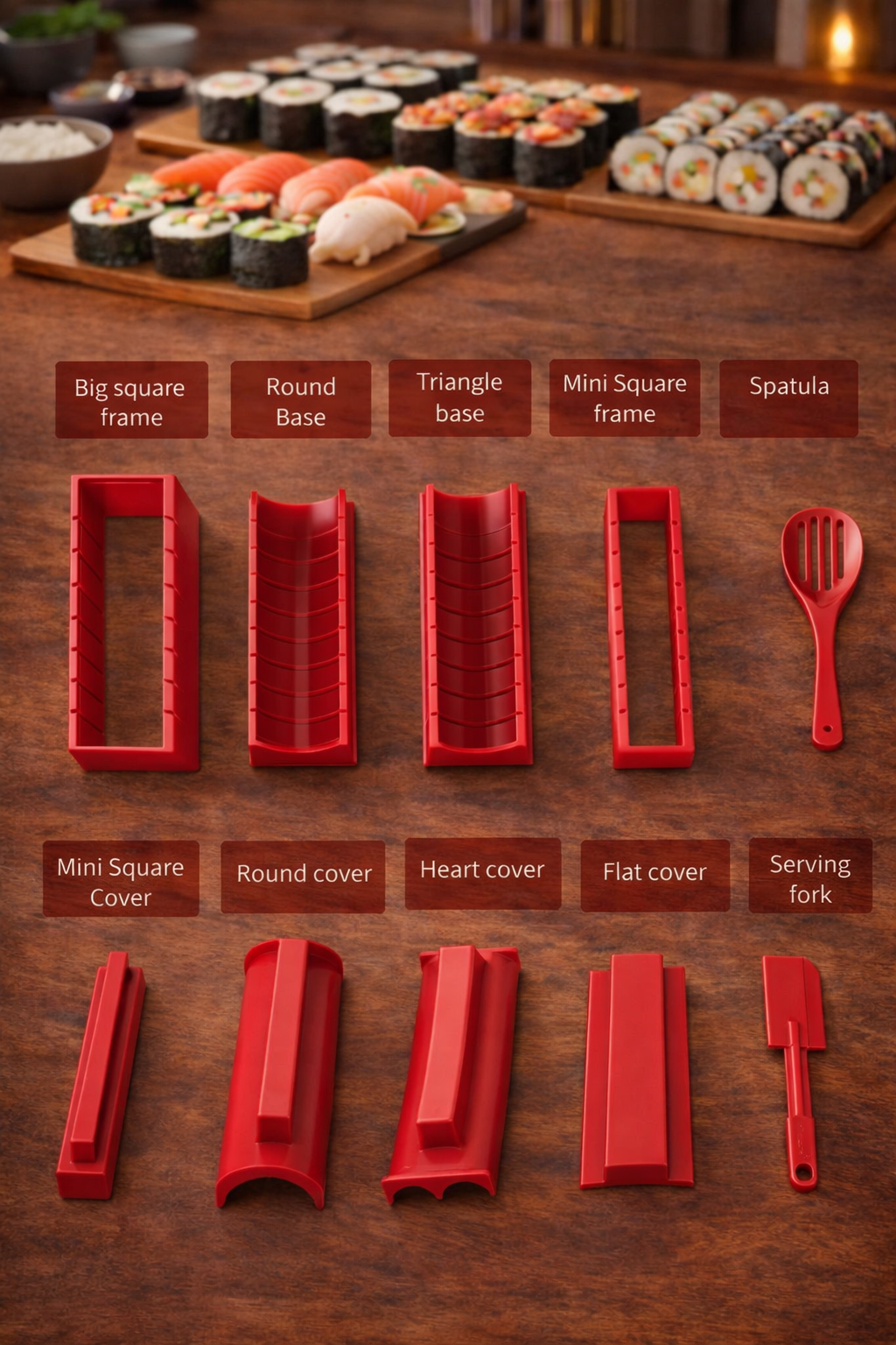 VANORI Signature sushi Set