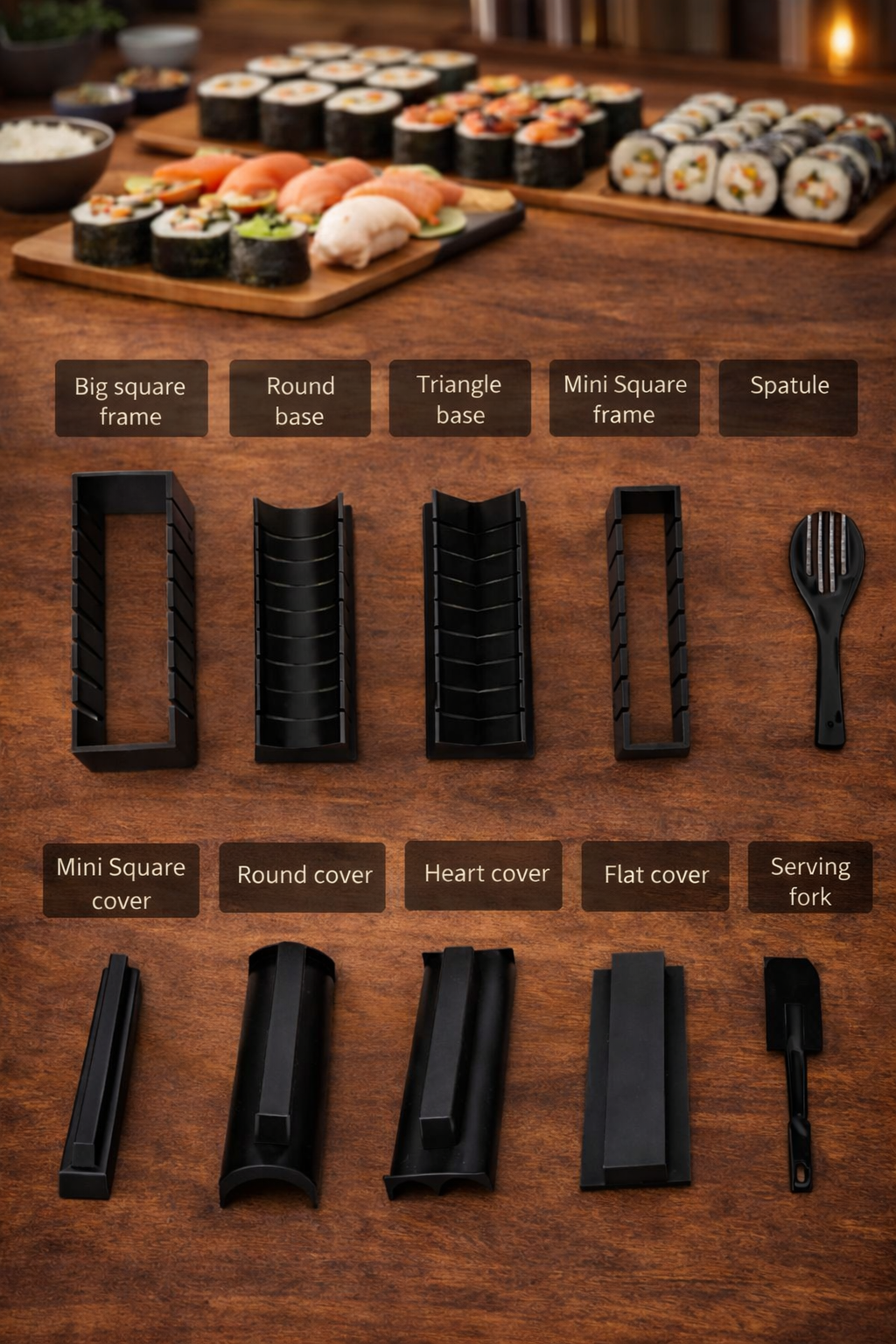 VANORI Signature sushi Set